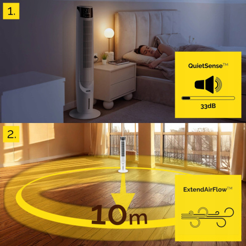 Klimatyzer - wentylator kolumnowy Yoer Cascado TFC06W