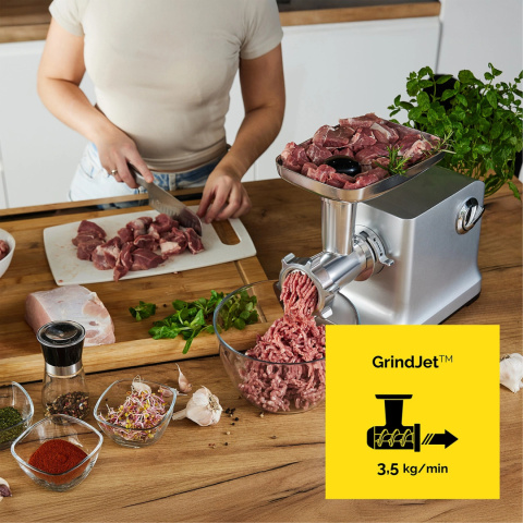 Maszynka do mielenia mięsa, wyciskarka, szatkownica Yoer Grindo MG01S