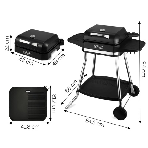 Grill elektryczny Yoer RoastMaster EG05BK Grill elektryczny Yoer RoastMaster EG05BK