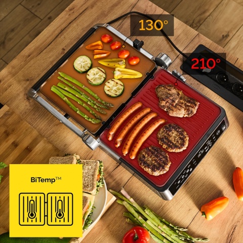 Grill elektryczny z termosondą Yoer CraftGrill EG06BK Grill elektryczny z termosondą Yoer CraftGrill EG06BK
