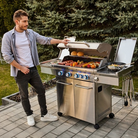 Grill gazowy Yoer SteakMaster GG01S 4+1 Grill gazowy Yoer SteakMaster GG01S 4+1