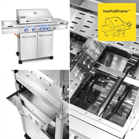 Grill gazowy Yoer SteakMaster GG01S 4+1 Grill gazowy Yoer SteakMaster GG01S 4+1