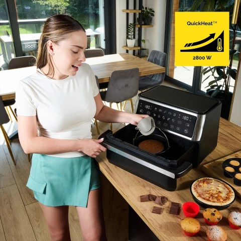 Air Fryer Frytkownica beztłuszczowa 11L Yoer MegaCrisp AF03BK