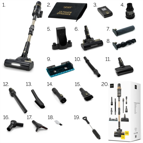 Odkurzacz pionowy Yoer UltimateDynamics VC03G