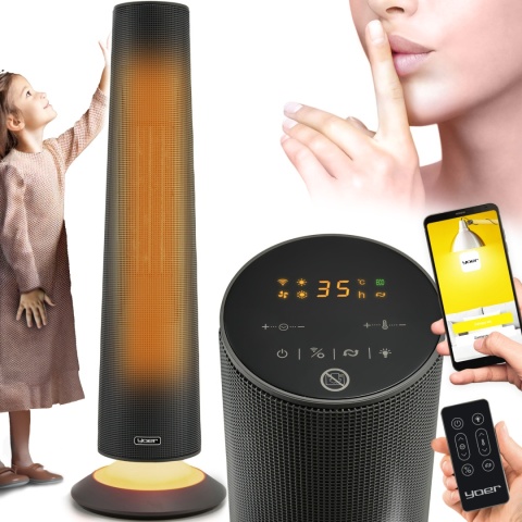 Termowentylator ceramiczny Yoer SkyTower FH06G