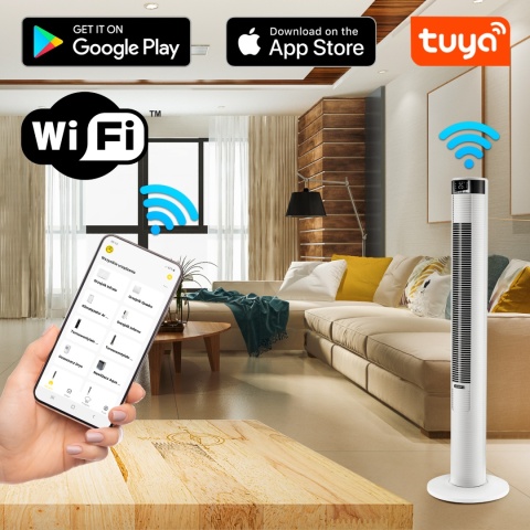 Wentylator kolumnowy i jonizator XXL Yoer Spiro TF03W