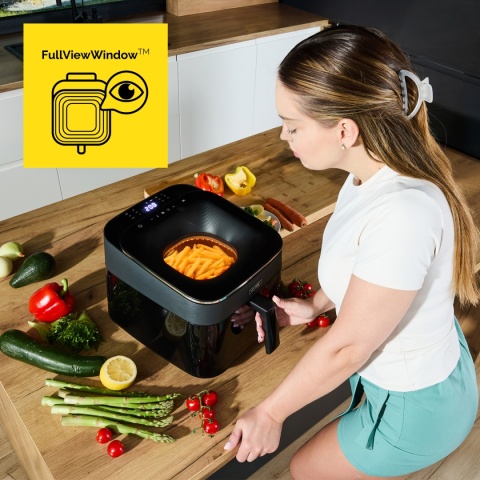 Air Fryer Frytkownica beztłuszczowa Yoer FryVision AF04BK