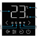 Elektryczny grzejnik konwektorowy Yoer Glosso CH03BK