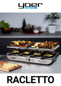 Grill elektryczny raclette Yoer Racletto ERG04S