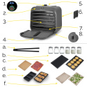 Suszarka na podczerwień do grzybów, owoców, warzyw Yoer Sunbox FD02G