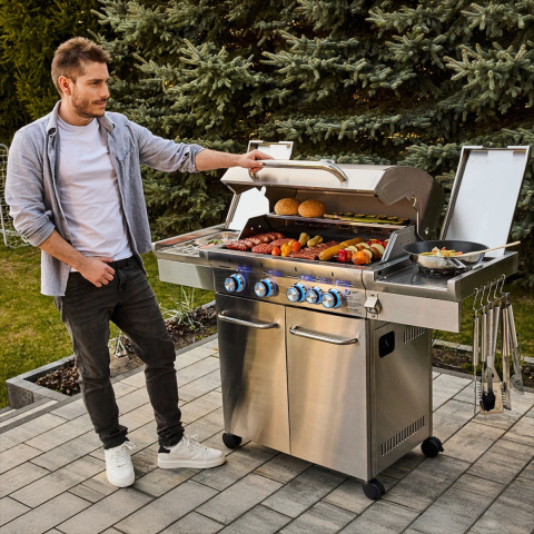 Grill gazowy Yoer SteakMaster GG01S 4+1 Grill gazowy Yoer SteakMaster GG01S 4+1