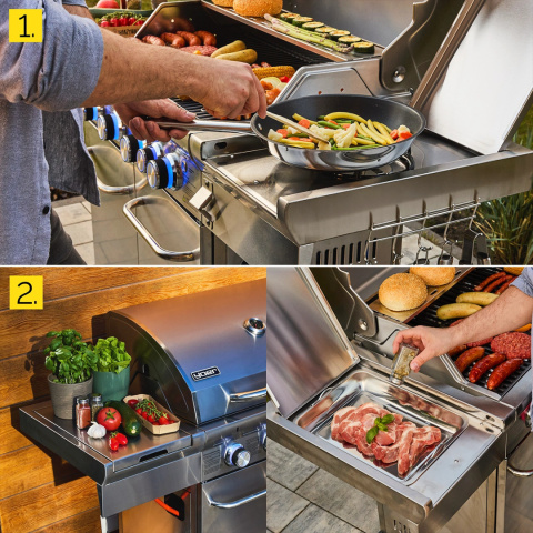 Grill gazowy Yoer SteakMaster GG01S 4+1 Grill gazowy Yoer SteakMaster GG01S 4+1