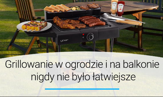 Jaki grill elektryczny ogrodowy i balkonowy wybrać?